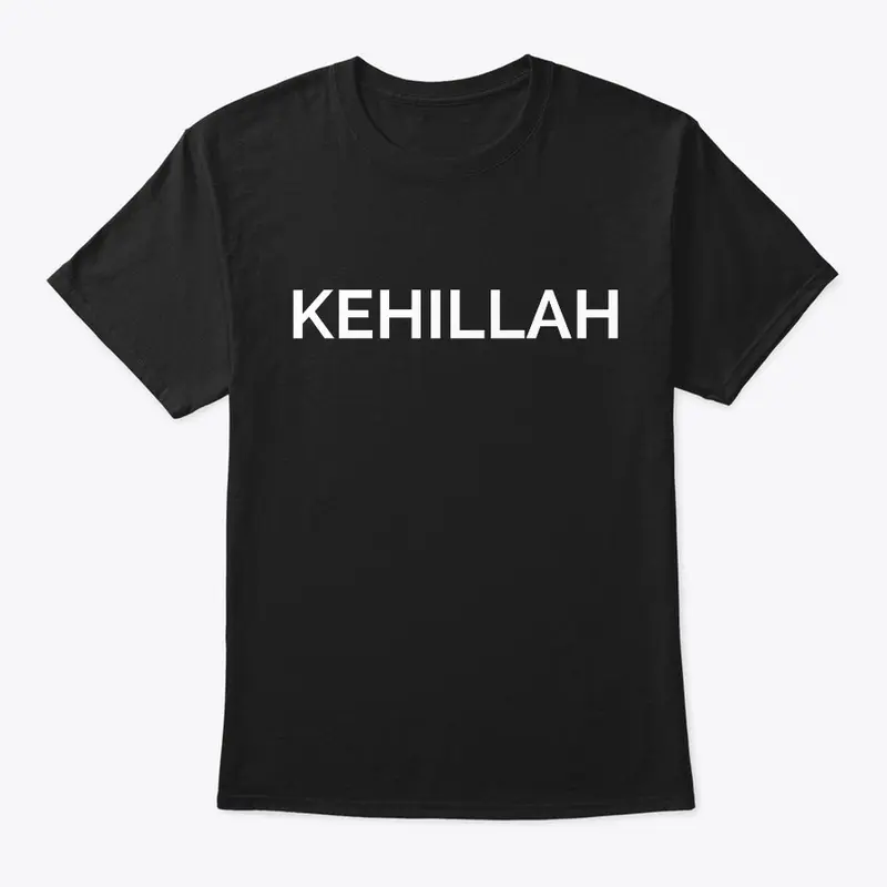 Kehillah Men's/Unisex T-Shirt in Black