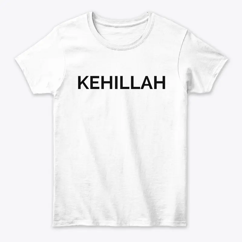 Kehillah Logo Women's T-Shirt in White